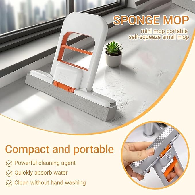 Mini Portable Mop for Kitchen (Pack of 1)